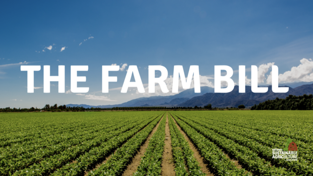 2018 Farm Bill Expires