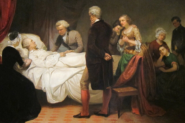 December 14th,1799 Washington passed away