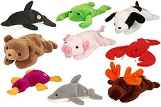 Beanie Babies launched