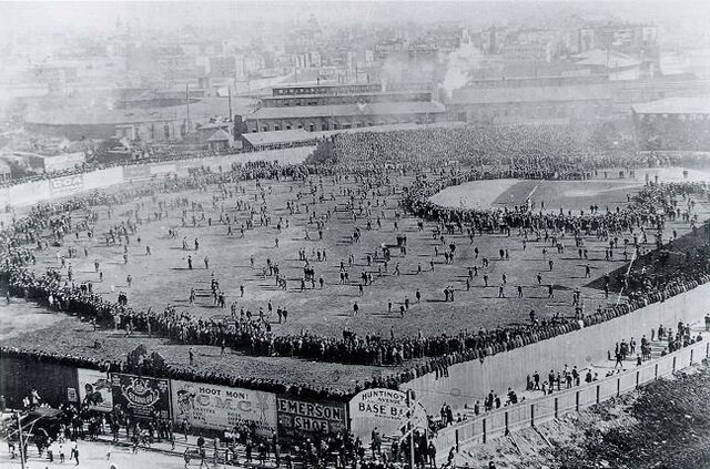 The first baseball world series