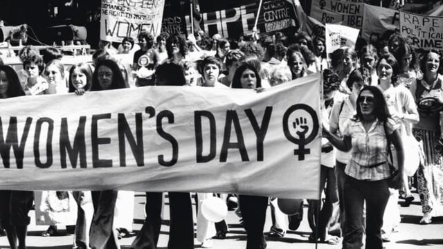 First ever international woman's day