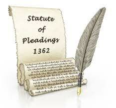 Statute of pleading