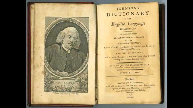 Samuel Johnsons English dictionary