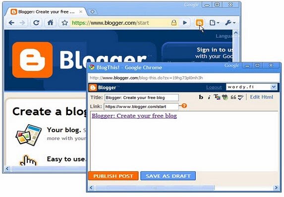 Google lanza una herramienta llamada BlogThis!