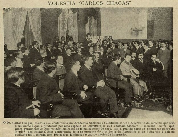 Descoberta a Doença de Chagas