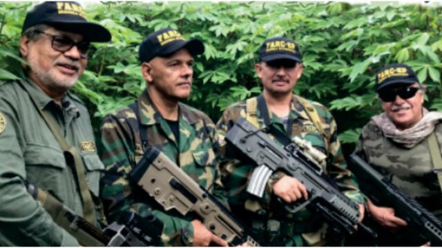 PRINCIPALES PERSONAJES DE LAS FARC-EP