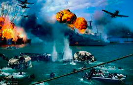 Japanese attack Pearl Harbor