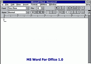 Microsoft Office para Windows (Office 1.0)