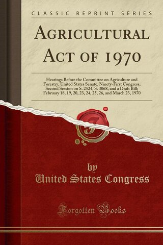 Agriculture Act of 1970