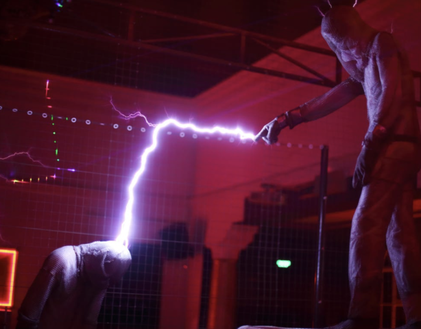 Maxwell's equations describing the relationship between electricity and magnetism