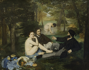 E. Manet. Le déjeuner sur l’herbe (Desayuno sobre la hierba) Franck