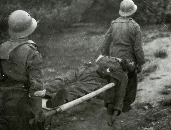 Derrota republicana en la batalla de Brunete.