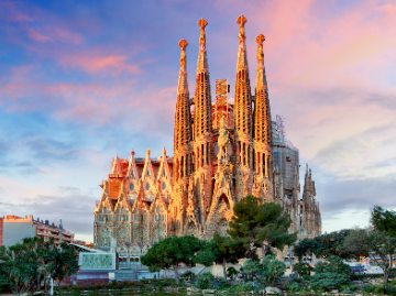 Inicio de la construcción de la Sagrada Familia