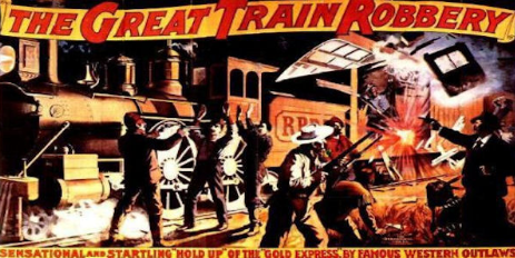 Edwin Porter filma ‘’Asalto y robo de un tren’’