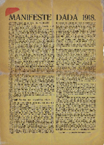 Manifiesto Dada (T Tzara)