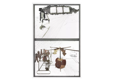 Marcel Duchamp. Le grand verre (El gran vidrio)