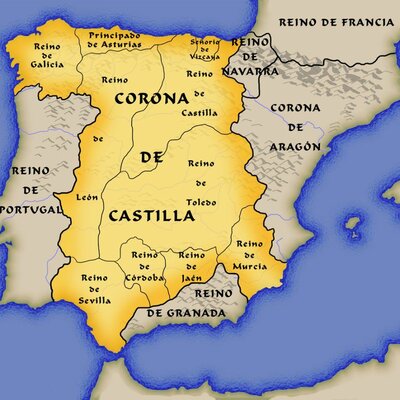 Timeline: EIX CRONOLÒGIC DE LA CORONA DE CASTELLA
