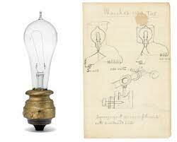 Edison introduces the lightbulb