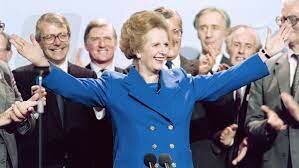 Margaret Thatcher is elected as the PM
