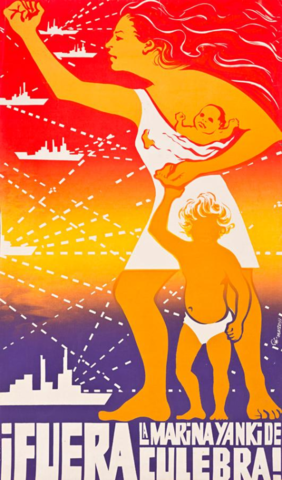 La Marina de los Estados Unidos sale de Culebra