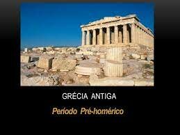 Período pré-homérico Grego