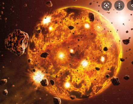 Formacion de la Tierra y su corteza