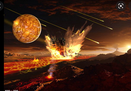 Primera lluvia de meteoritos