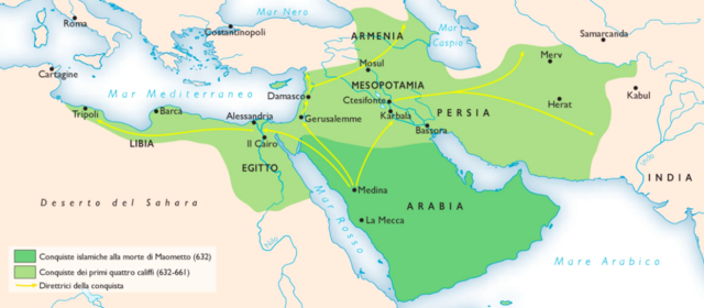 Le cause della prodigiosa espansione araba