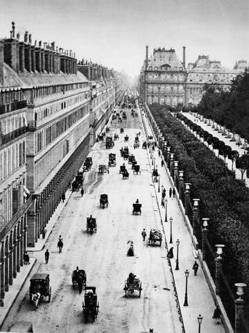 rue de rivoli(naturalismo)