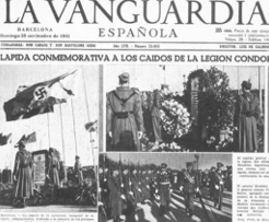 Octubre de 1936 - Adolf Hitler crea la Legión Cóndor para ayudar a los franquistas.