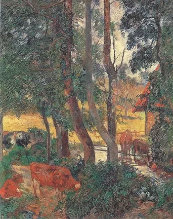 muche in un pantano(impressioinismo)