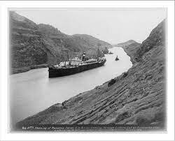 Opening of the Panama canal