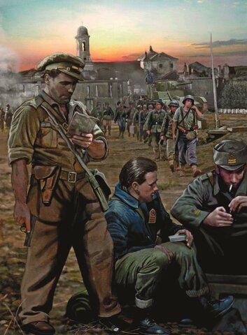 Derrota republicana en la batalla de Brunete.