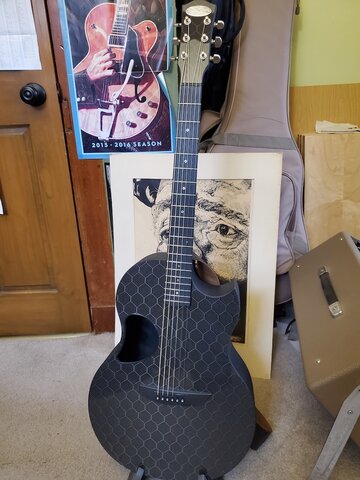 McPherson Sable honeycomb guitar