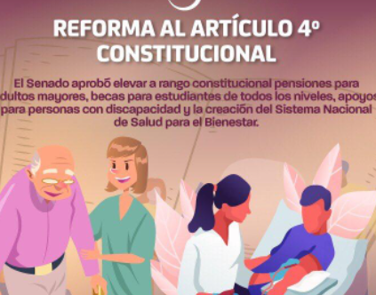 SE REFORMÓ EL ARTÍCULO 4o. CONSTITUCIONAL