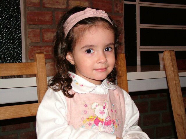 Foto tirada no meu aniversário de 4 anos.