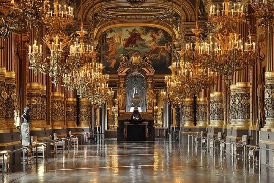 Napoleon III ordered the construction of the Garnier opera