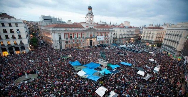 Moviment 15-M Cessament activitat armada d'ETA. Eleccions