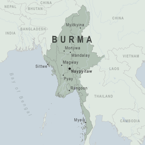 Competition for the control of Burma