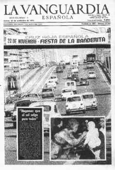 Fallece Franco / Nacimiento de una prima de mi madre