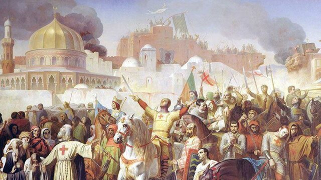 los árabes conquistan Jerusalen