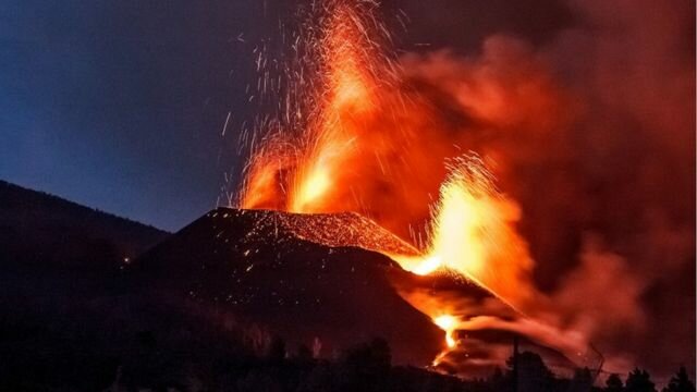 Erupción Volcán de la Palma