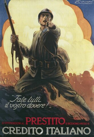 Uneixte a l'exercit italià