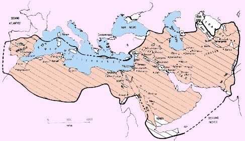 LLEGADA DEL ISLAM A EUROPA.