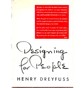 Publicación de Designing for People, Henry Dreyfuss