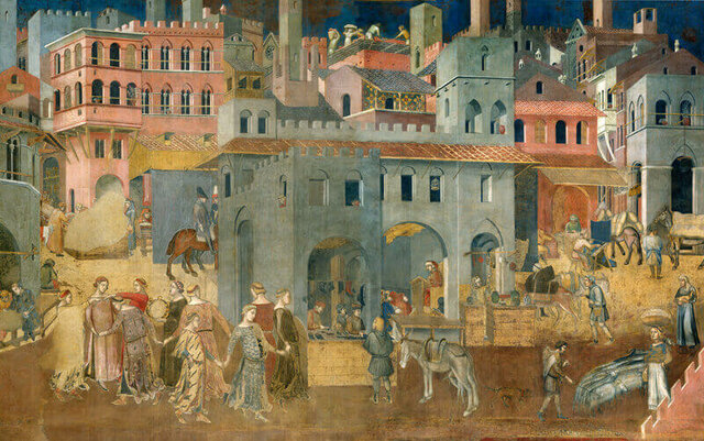 il cambiamento tra il alto e basso medioevo    the change between the high and low medieval