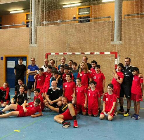 MI PRIMER ENTRENAMIENTO CON EL EQUIPO DE BALONMANO