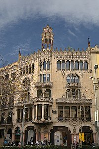 Casa lleó i morera - Domènech i Montaner