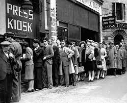 Rationing begins in the UK because of the extreme shortages.