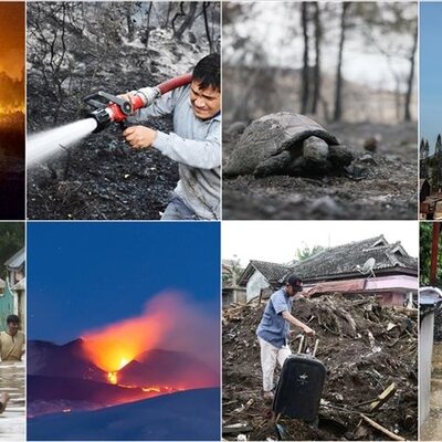 Timeline: Desastres ambientales - Julián Cardona 10-1